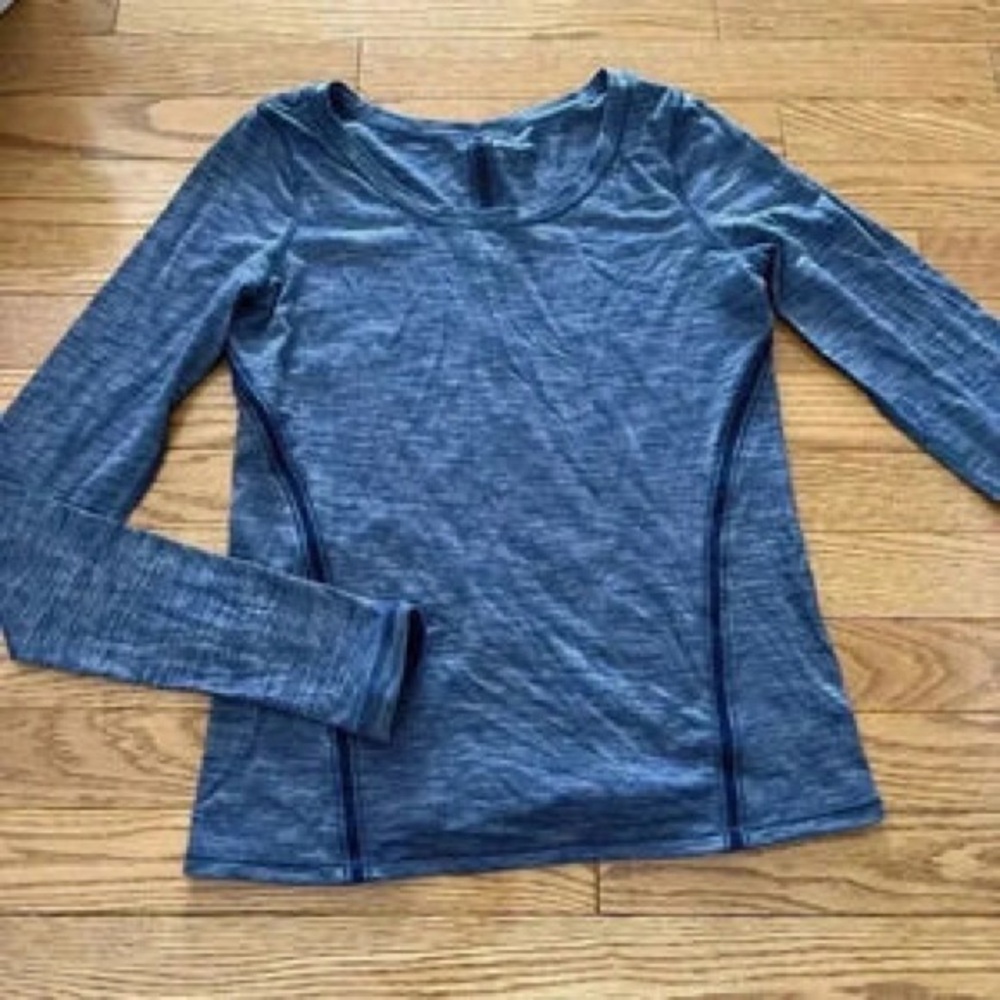 Women’s Long Sleeve Performance Tee - Blue